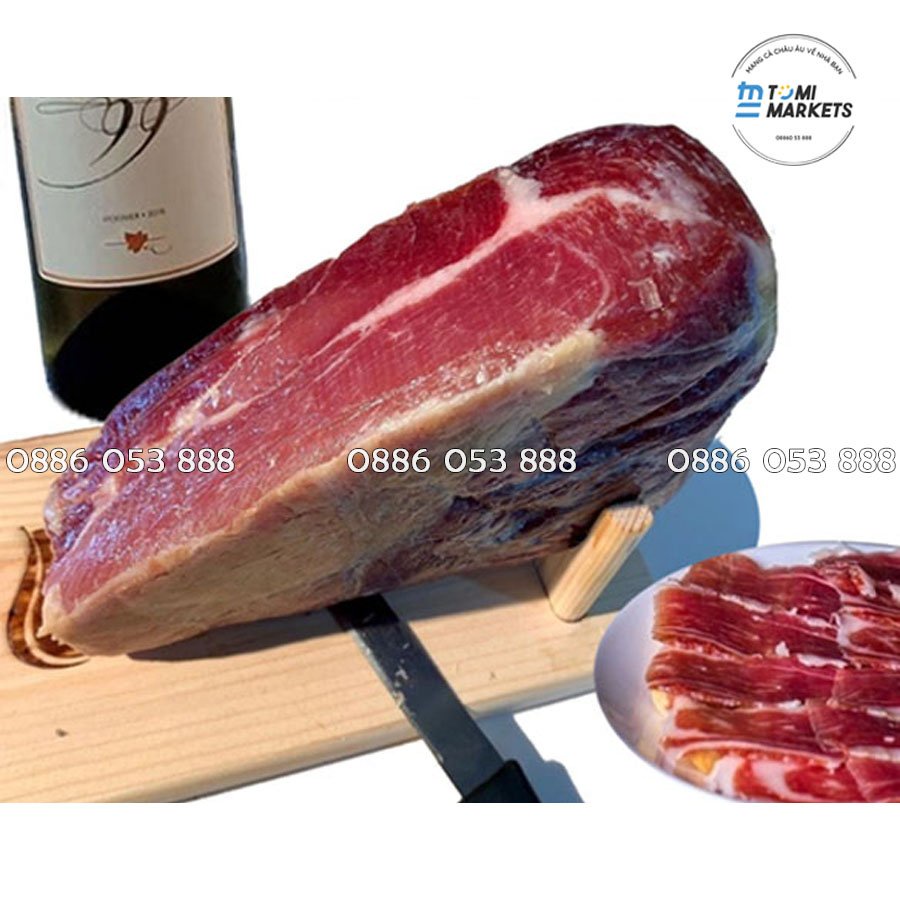 Đùi heo muối Jamon Serrano Mini Valent nhập khẩu chính hãng Tây Ban Nha 1kg ,Quà tết | BigBuy360 - bigbuy360.vn