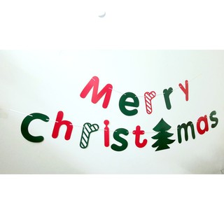 Dây treo trang trí Giáng Sinh Merry Christmas [ Rẻ sập sàn]
