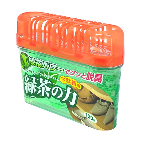 Hộp khử mùi tủ giày hương trà xanh kokubo 150g Nhật Bản
