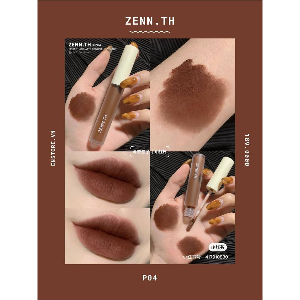 [ZENN.TH] Son kem lì Zenn.th More Than Matte Powder Lip Colour
