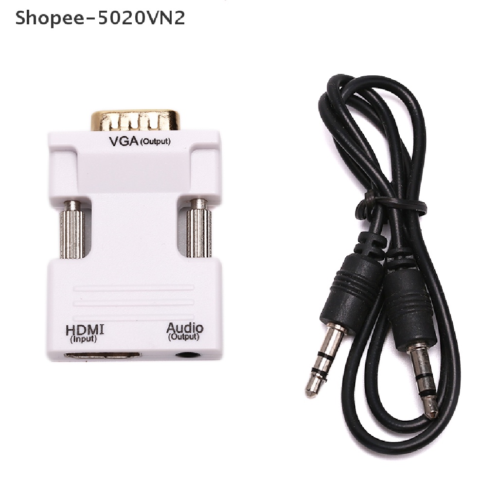 Bộ chuyển đổi HDMI Female to VGA Male cho Laptop/PC sang TV/HDTV