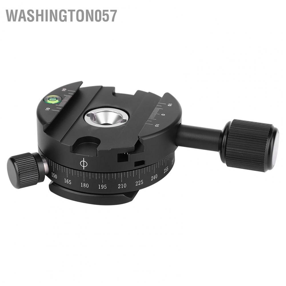 Có thể bán buôn Đầu chân máy toàn cảnh xoay 360° bằng hợp kim nhôm QJ‑01 có mức tỷ lệ cho kẹp Arca Swiss Washington057 Hàng giao ngay