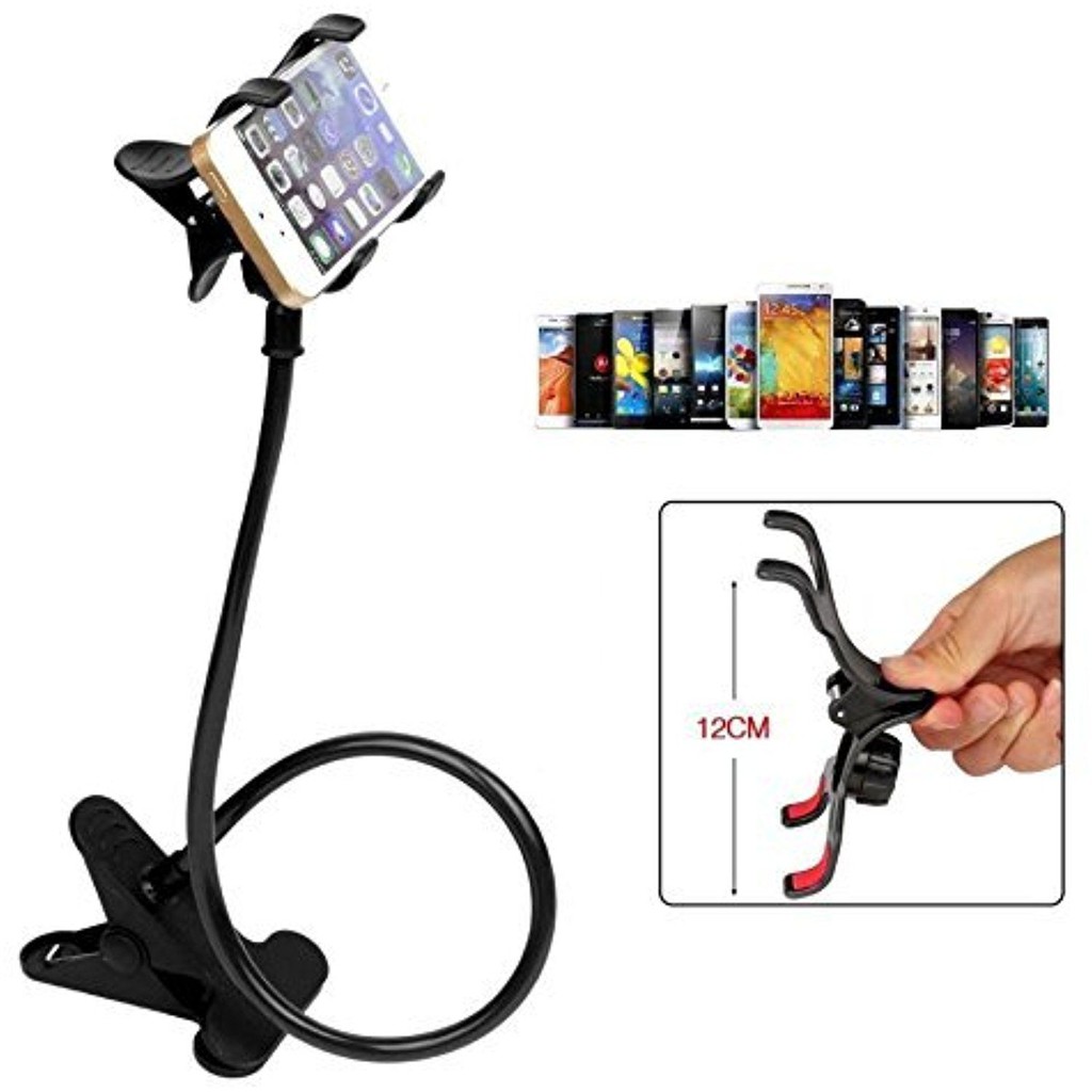 Kẹp điện thoại đuôi mềm, xoay 360 độ tiện dụng - HV Store ( SZ626)