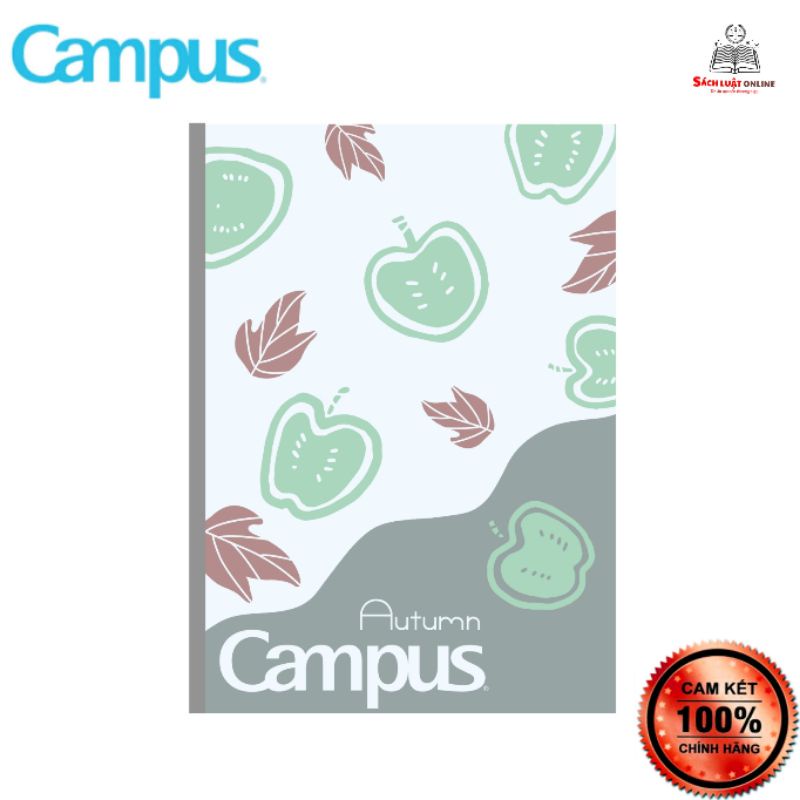 Vở kẻ ngang/tập học sinh cấp 2, cấp 3 Campus 80/120 trang Four Season 2