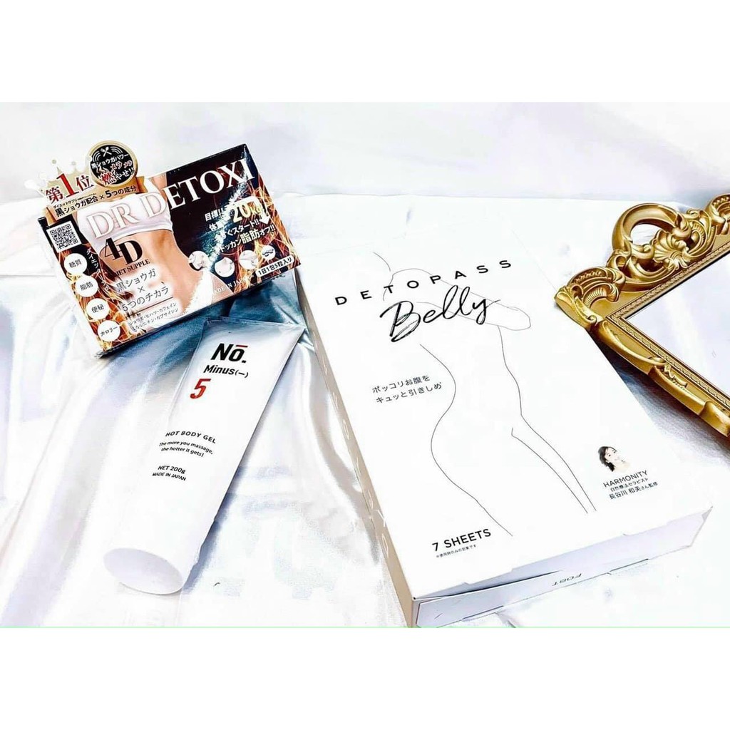 Gel Tan Mỡ Toàn Thân Number Minus 5 Hot Body Nhật Bản - Tuýp 200g