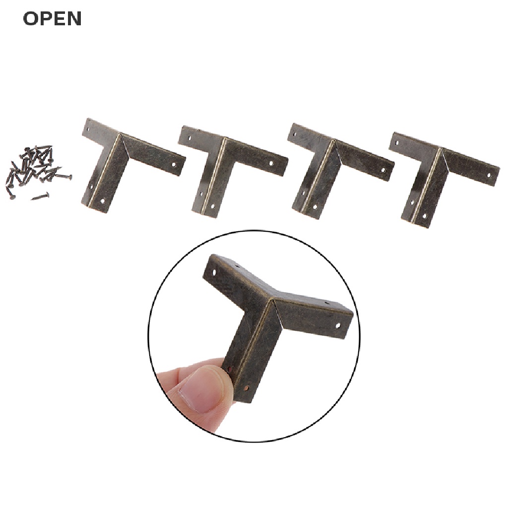 Op 4 Cái Hộp Đồ Nội Thất Phần Cứng Đồ Nội Thất Phần Cứng Góc Tam Giác my