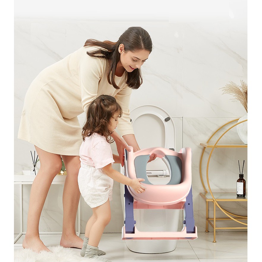 Thang Đệm toilet cho bé từ 18 tháng tuổi
