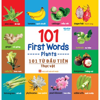 Sách: 101 Từ Đầu Tiên - Thực Vật (TB)
