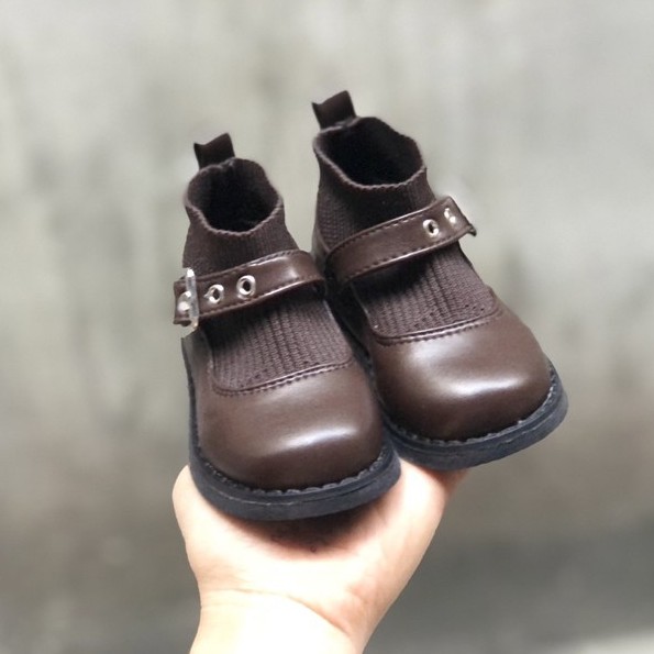 Giày boot cổ thấp cho bé gái G517 (Size 21-36)