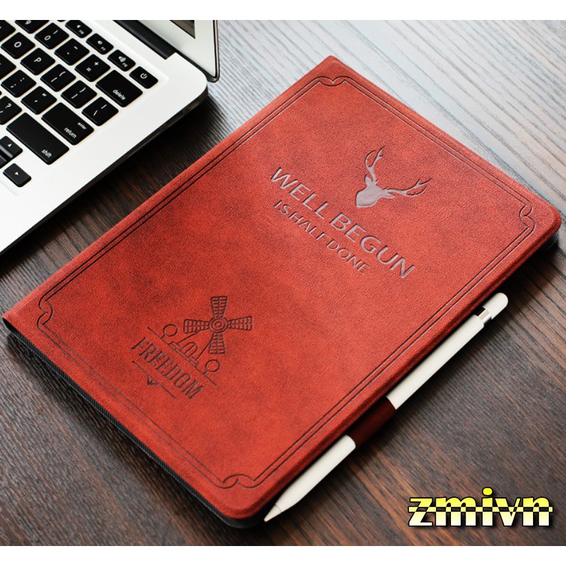[Tặng bút] Ốp iPad, Bao Da iPad Logo Hươu / Ipad 2-3-4 / Air 1- 2 / Mini 1- 2- 3 - 4 / ipad new 2017-2018 / Air 3 / 10.5 | BigBuy360 - bigbuy360.vn