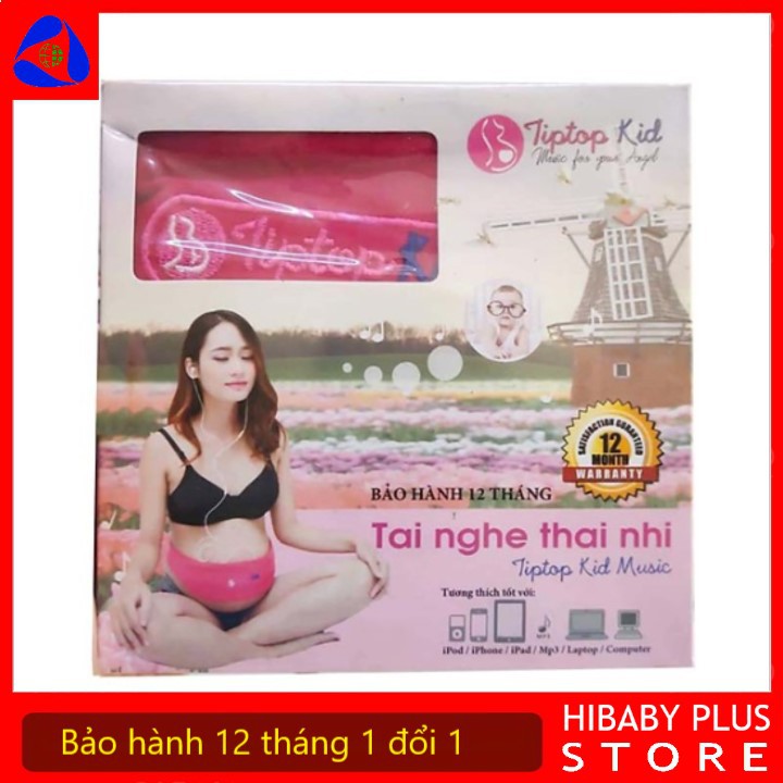 Tai nghe thai nhi Tiptop Kid Music Sự lựa chọn thông thái của bà bầu (Hibaby+ Store)