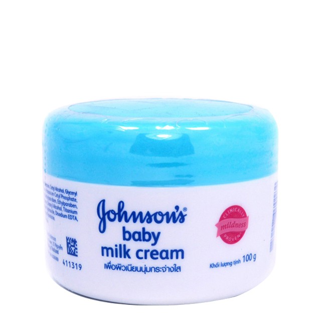 Kem Dưỡng Da Chứa Sữa Johnson’s Baby milk + rice cream