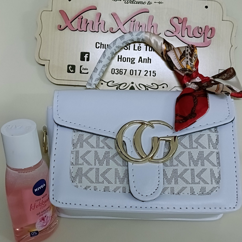 [ hàng hot ] Túi xách nữ gu.cci pha m.k đeo chéo, cầm tay siêu sinh phù hợp mọi thời trang nữ giá rẻ bền đẹp-GPM01