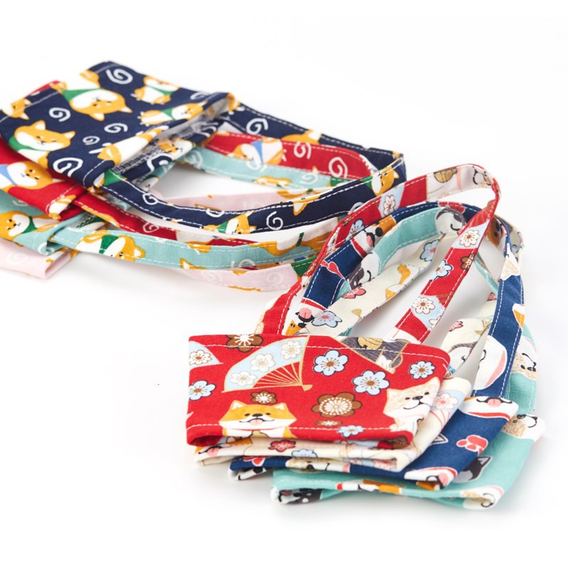 Quai Vải Xách Ly Cốc Nước và Trà Sữa Chó Shiba Phong Cách Nhật Bản Đáng Yêu Tiện Dụng | BigBuy360 - bigbuy360.vn