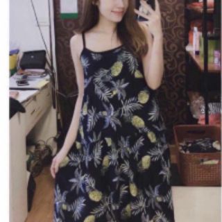 Váy lanh 2 dây