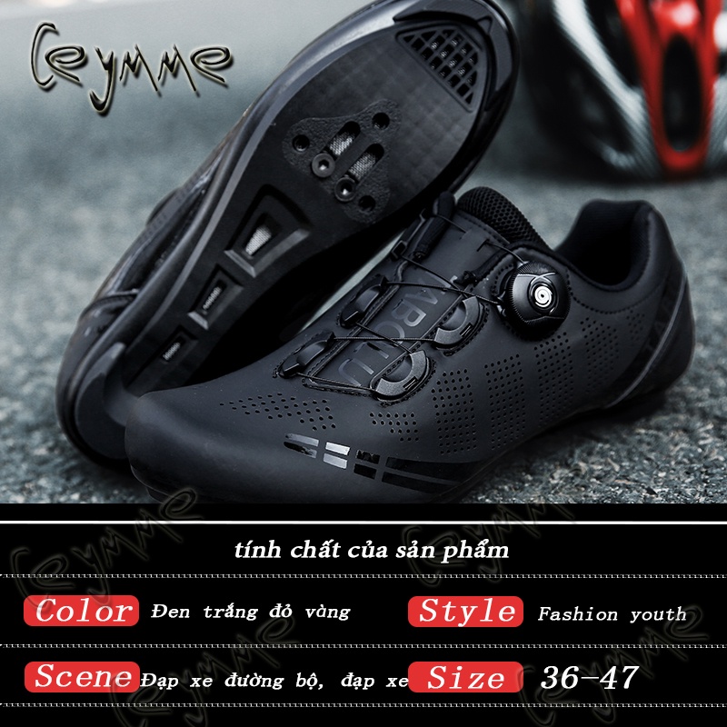 【CEYMME】Giày thể thao thời trang chống trượt thoáng khí size 36-47 Giày đạp Xe Nam Chất Lượng Cao Nghiệp Chống Trượt Cho Thiết Kế Thoáng Giày Xe đạp Thể Thao