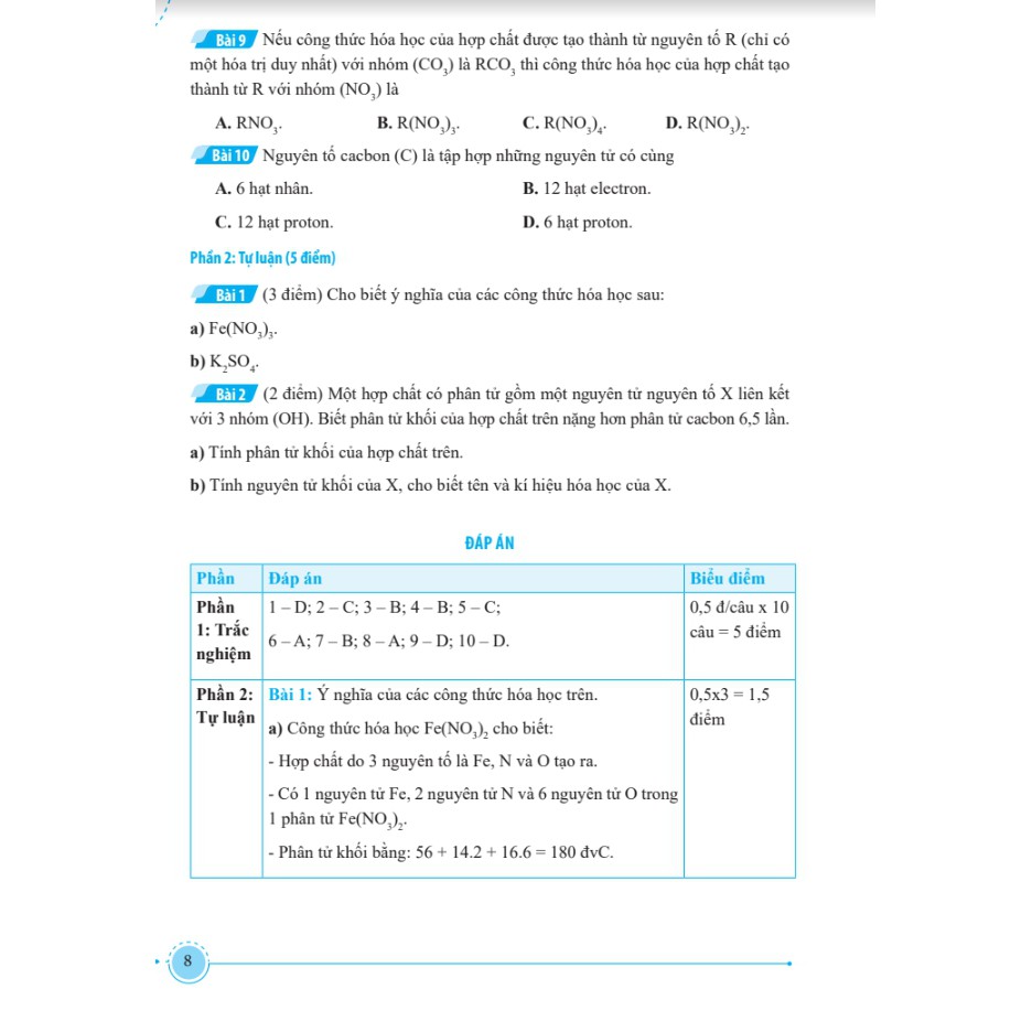 Sách - Tự học toàn diện Hóa học - Từ cơ bản đến nâng cao lớp 8
