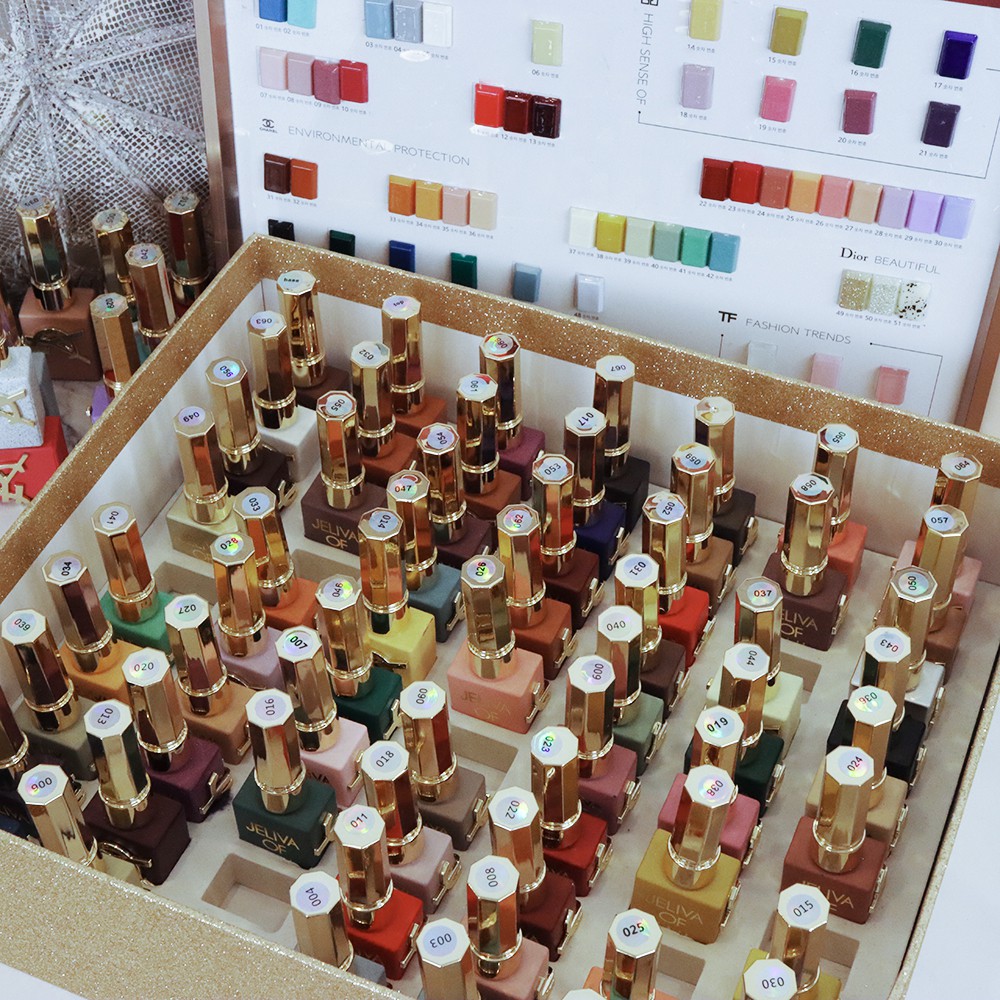 Set sơn Jeliva of nail 68 màu