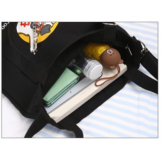 [sẵn] túi tote chéo cún