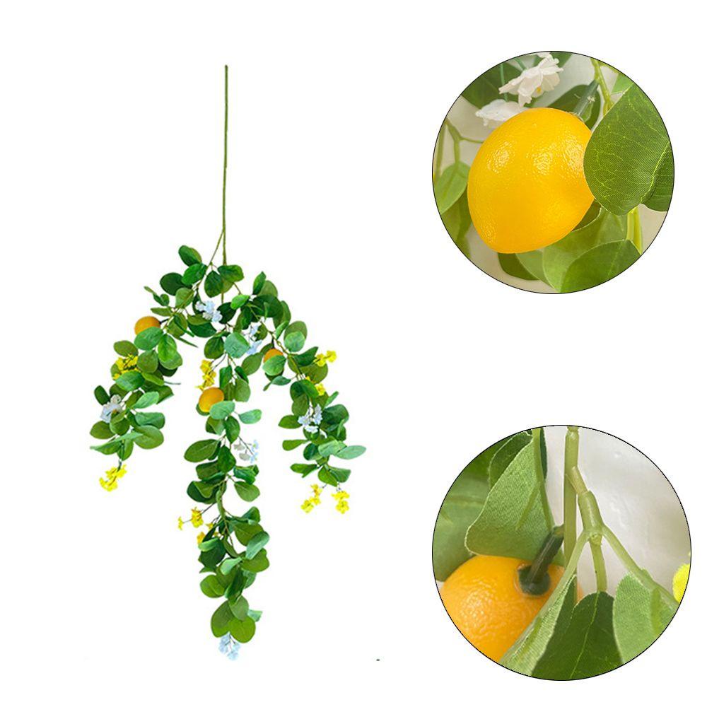 Cây Chanh Nhân Tạo Treo Tường Trang Trí Lễ Tạ Ơn