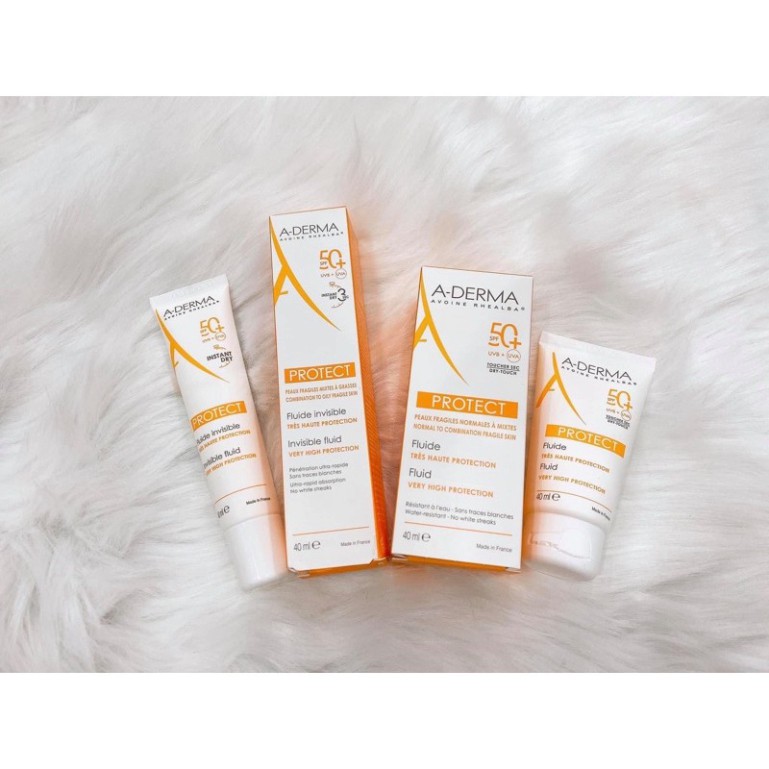 Kem chống nắng Aderma fluid spf50