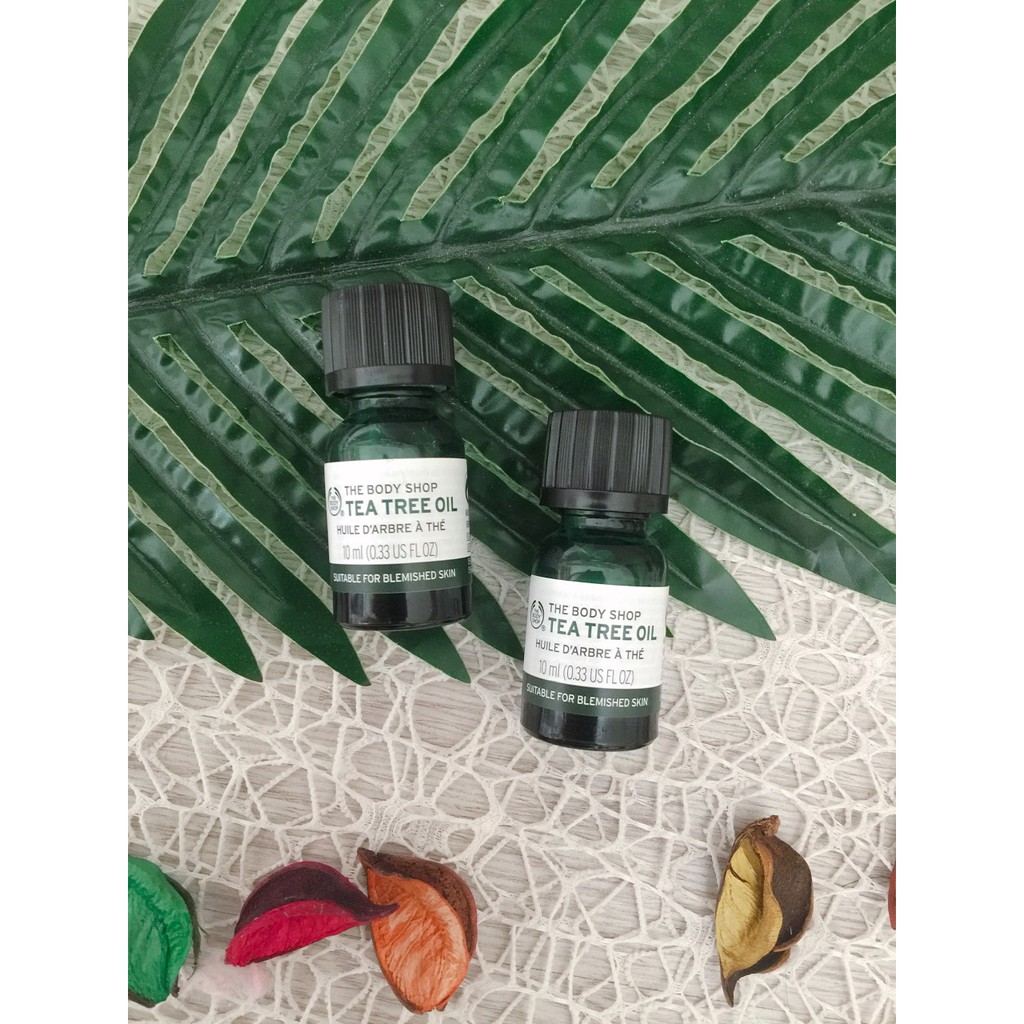 [5/5 Shopee Sale Hè] Tinh Dầu Tràm Trà Giảm Mụn ❤️❤️The Body Shop [20ml Jumbo size]