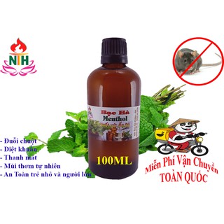 tinh dầu bạc hà ( tùy chọn thể tích) xông phòng, khử mùi, the mát nhẹ nhàng dễ chịu