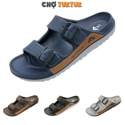 Dép nam Thái lan quai ngang thời trang chất cao su đúc nguyên khối chống trơn  ADDA 5TD40
