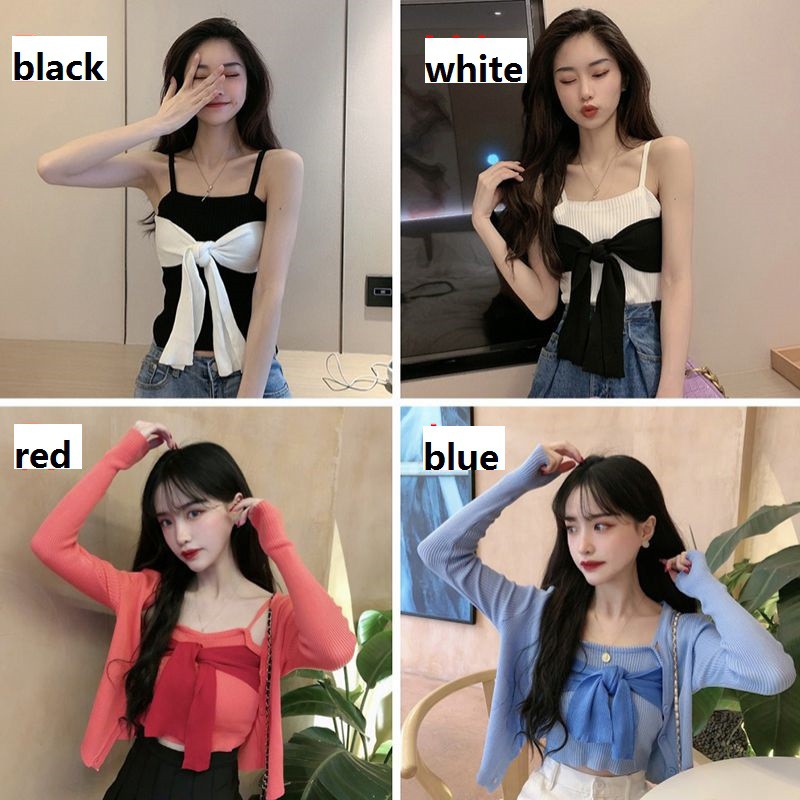 Áo hai dây mỏng thời trang cho nữ