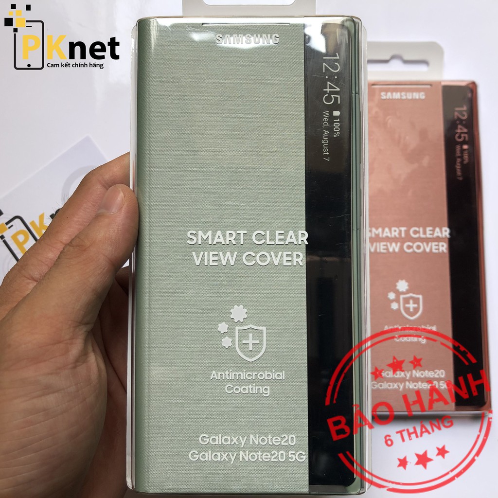 Bao Da Clear View Samsung Galaxy Note 20 [Chính hãng, bảo hành 6 tháng]