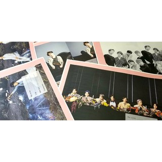 Set 5 bao bọc vở BTS