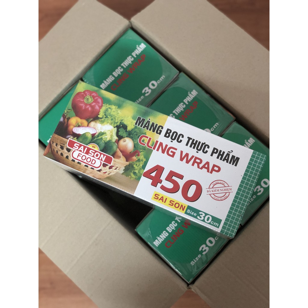 MÀNG BỌC THỰC PHẨM SAISON 450-SIZE 30CM-1KG