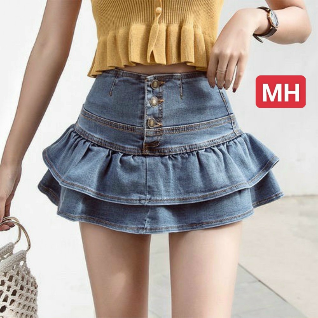 CHÂN VÁY RIN XÒE  TÀ BÈO 2 TẦNG | BigBuy360 - bigbuy360.vn