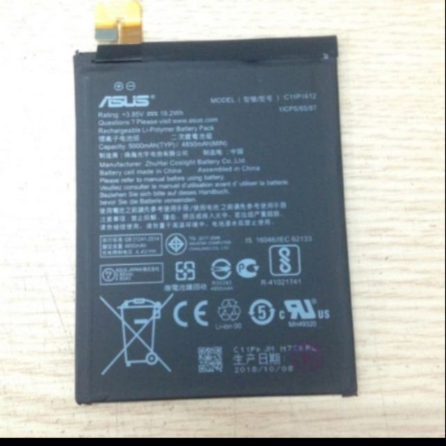 [ hot sale ] Pin Asus Zenfone 4 Max Pro ZC554KL, X00LD dung lượng 5000mAh bảo hành 6 tháng