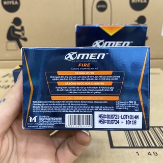 Xà bông cục X-Men Fire 90g