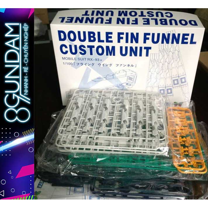 Mô Hình Lắp Ráp Phụ Kiện Double Fin Funnel cho MG Nu ver.Ka BTF
