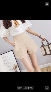 Quần sooc vải Quảng Châu
