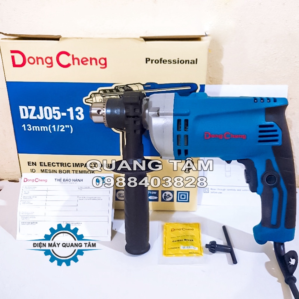 Máy Khoan Động Lực  Đầu 13mm Dongcheng DZJ05-13