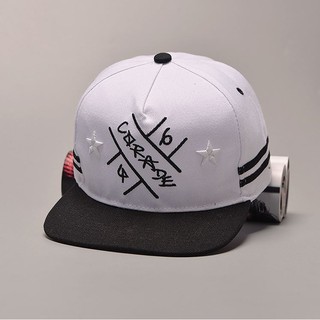 Nón snapback two stars trắng - h1132