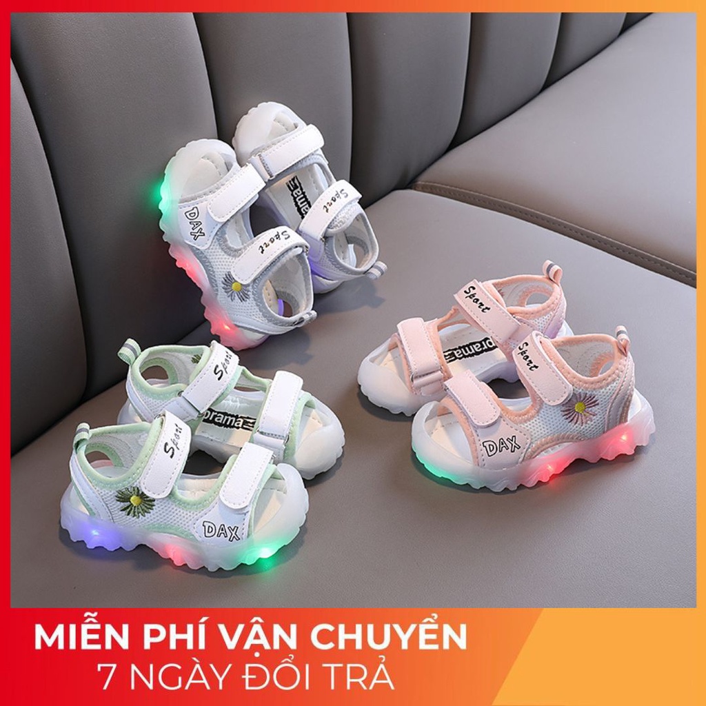 Dép sandal hoa cúc giá rẻ mã 712 Quảng Châu cho bé trai bé gái từ 1 tuổi đến 3 tuổi