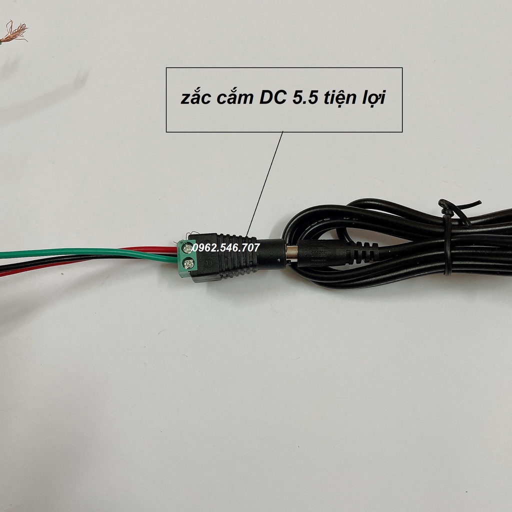 Máy bơm 12v tăng áp lực nước tự động ngắt - bơm phun sương 12v Kèm Chiết Áp và Jack Cắm