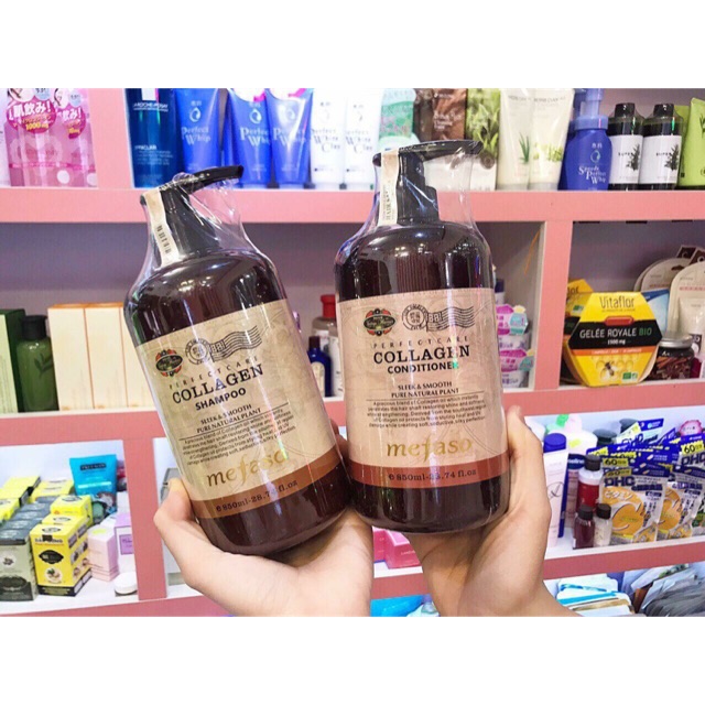 FREE SHIP Cặp Dầu Gội Xả Mefeso Chính hãng