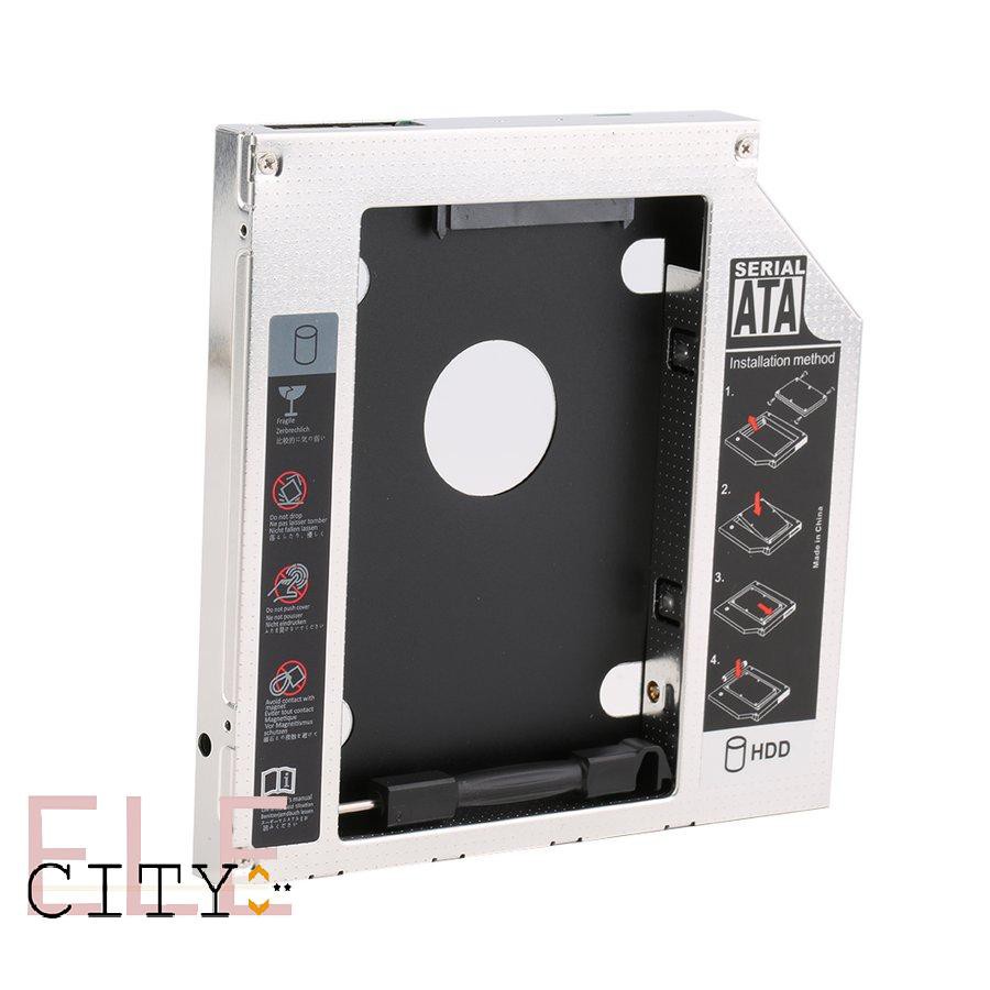 ✨COD✨Universal 12.7mm SATA 2nd SSD HDD Hard Drive Caddy or DVD-ROM CD Optical Bay