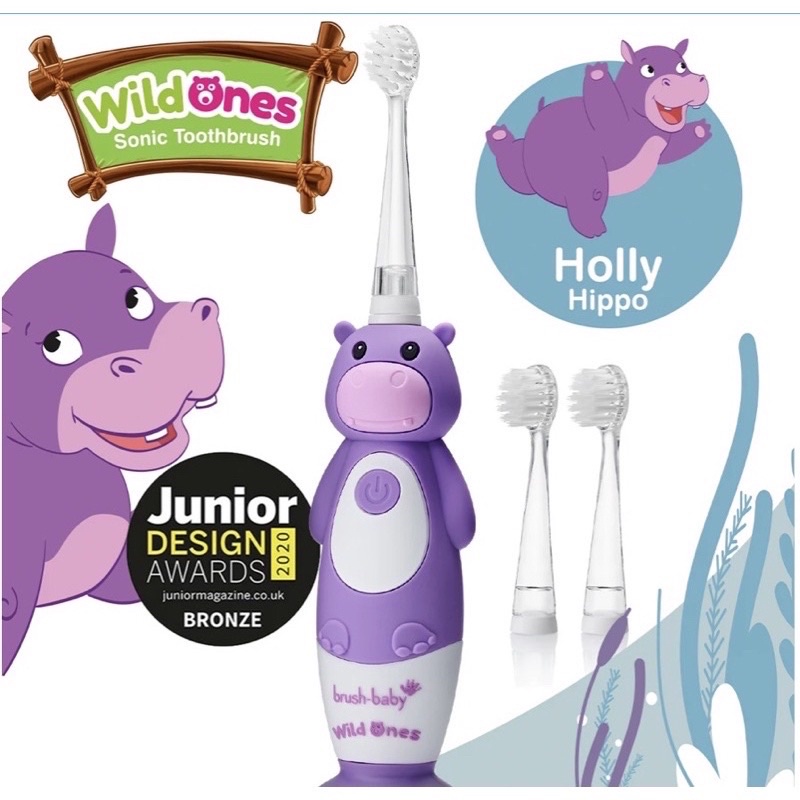 BÀN CHẢI ĐIỆN SÓNG ÂM BRUSHBABY WILDONES