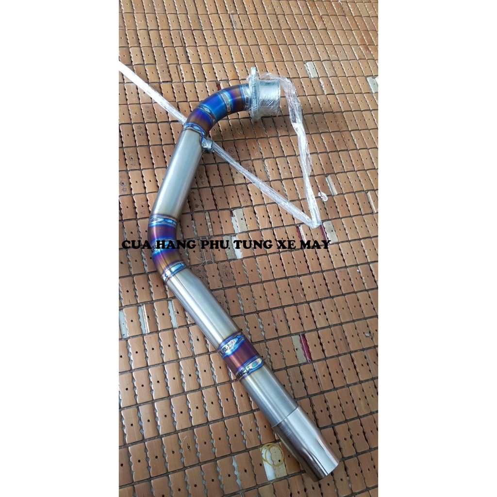 Cổ pô WINNER 150/ WINNER X gắn pô zin titan cao cấp