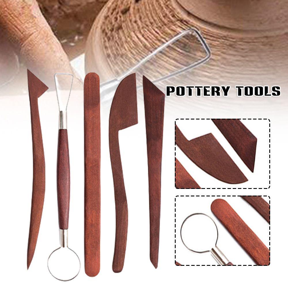 SUENIN Bộ 5 Dụng Cụ Điêu Khắc Gốm