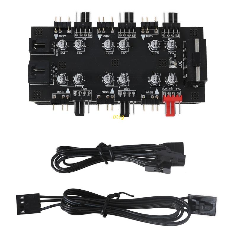 COOLER MASTER Hub chia 1 sang 8 cổng 5V/3PIN PWM cho quạt tản nhiệt