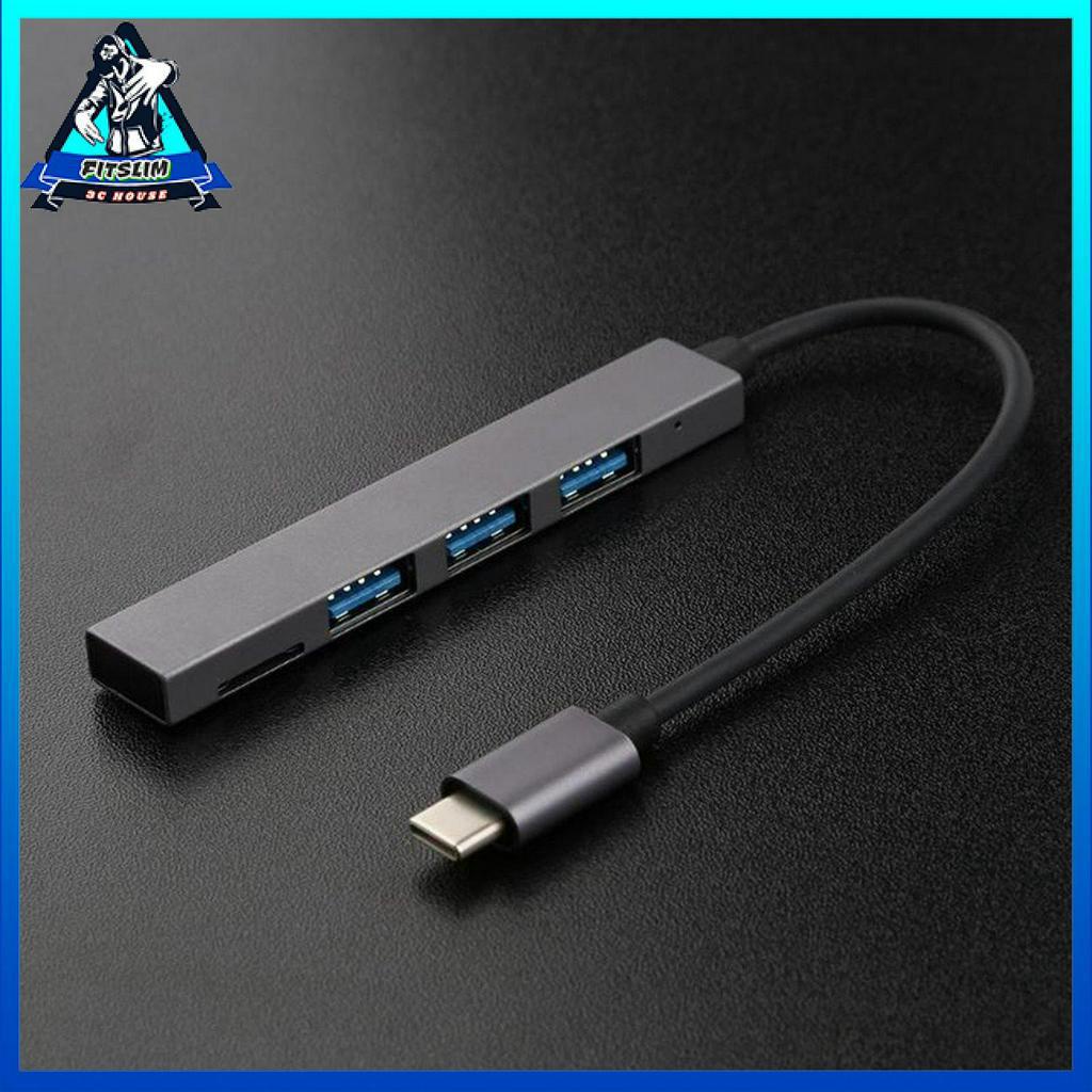 Đầu chuyển đổi 4 trong 1 USB 3.1 Type-C sang USB 3.0 với khe đọc TF cho MacBook