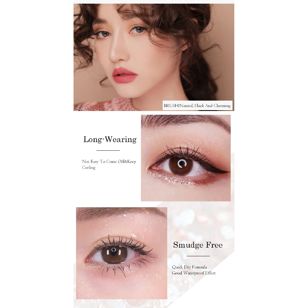 Mascara chuốt mi cong dày chuyên nghiệp chống thấm nước 8g