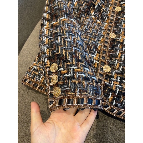 Áo khoác dạ tweed